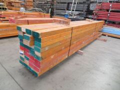 LVL Timber Pack, 150 x 75, 40 pieces, 3200 to 4800, estimated 160 Lineal Metres