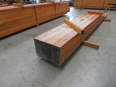 LVL Timber Pack, 150 x 75, 20 pieces, 2800 to 4800, estimated 70 Lineal Metres - 4