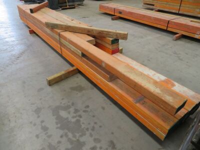 LVL Timber Pack, 150 x 75, 20 pieces, 3200 to 4800, estimated 72 Lineal Metres