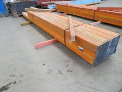 LVL Timber Pack, 150 x 75, 20 pieces, 3200 to 4800, estimated 72 Lineal Metres - 3