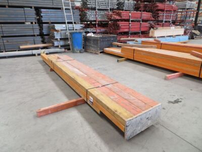 LVL Timber Pack, 150 x 75, 12 pieces, 3200 to 4800, estimated 42 Lineal Metres