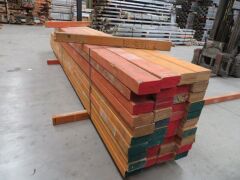 LVL Timber Pack, 150 x 75, 40 pieces, 3000 to 4800, estimated 145 Lineal Metres