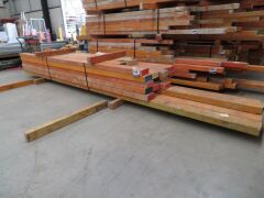 LVL Timber Pack, 150 x 75, 30 pieces, 2300 to 4800, estimated 110 Lineal Metres - 2