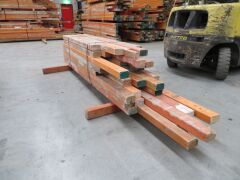 LVL Timber Pack, 95 x 63, 40 pieces, 1500 to 3300, estimated 80 Lineal Metres - 3