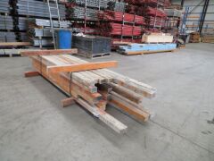 Quantity of 36 Timber LVL, 95 x 63mm, 1500 - 3000mm