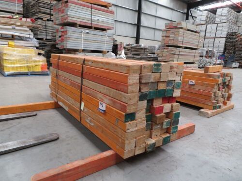 LVL Timber Pack, 95 x 63, 60 pieces, 1500 to 2400, estimated 110 Lineal Metres