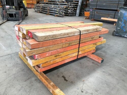 LVL Timber Pack, 150 x 75, 35 pieces, 1000 to 1900, estimated 52 Lineal Metres