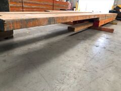 LVL Timber Pack, 150 x 75, 20 pieces, 3000 to 6000, estimated 72 Lineal Metres - 3