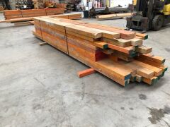 LVL Timber Pack 150 x 75 & 95 x 63, 25 pices at 150 x 75, 1500 x 5000mm L, esteimated 90 Lineal Metres, 28 pieces at 95 x 63, 2400 x 4800 - 4