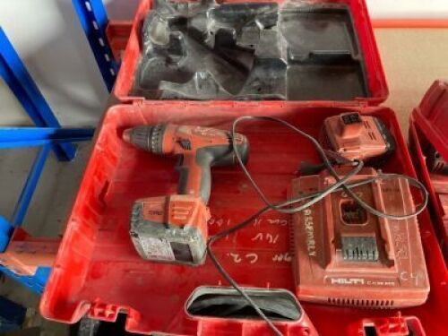 **UNRESERVED** Hilti Cordless Drill
