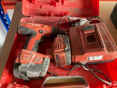 **UNRESERVED** Hilti Cordless Drill