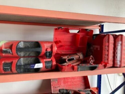 **UNRESERVED** Quantity of 5 x Hilti Chemset Guns