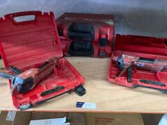 **UNRESERVED** Quantity of 4 x Hilti Chemset Guns