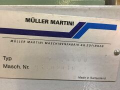 Muller Martini SADDLE STITCHER 6 STATION (1995) GUILLOTINE & STACKER - 4