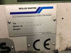 Muller Martini SADDLE STITCHER 6 STATION (1995) GUILLOTINE & STACKER - 8