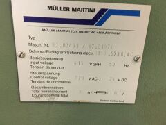 Muller Martini SADDLE STITCHER 6 STATION (1995) GUILLOTINE & STACKER - 10