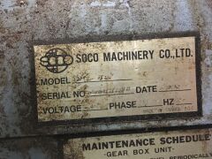 Soco COLD SAW Model MC-350 - 3