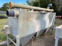 Galvanised Hopper Bin