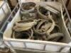 Quantity of 10 x IBC Crates of assorted poly pipe and fittings - 5