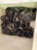 Quantity of 10 x IBC Crates of assorted poly pipe and fittings - 12
