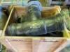 Quantity of 3 x crates and 1 x pallet of assorted poly pipe joints and elbows