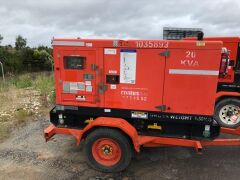 Asset #1035893, 2011 20 KVA Powerlink GMS20KS Genset Towable Generator - 3