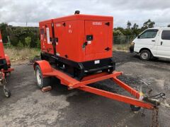 Asset# 1035853, 2011 30 KVA Powerlink GMS30KS Towable Generator