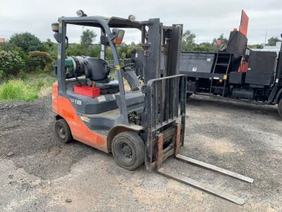 Asset #1105214, 2011 Toyota 32-8FG18 Counterbalance Forklift