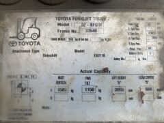 Asset #1105214, 2011 Toyota 32-8FG18 Counterbalance Forklift - 12