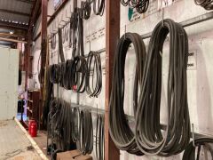 Quantity of assorted drive belts - 3