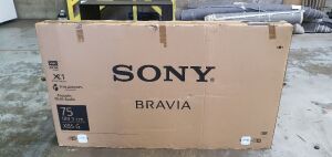 Sony X85G 75 Inch 4K Ultra HD Smart LED TV *Box & Screen Damaged - 2