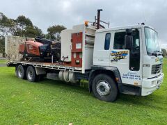 2002 Volvo FL250 6 x 4 Beavertail Tray Truck & 2005 Ditch Witch JT2020 Directional Drill