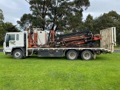 2002 Volvo FL250 6 x 4 Beavertail Tray Truck & 2005 Ditch Witch JT2020 Directional Drill - 3
