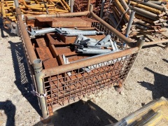 "Unreserved" - Stillage of Grated Steps and Support Struts - 2