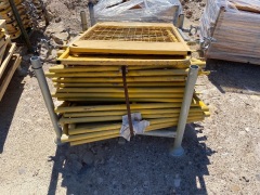 "Unreserved" - Stillage of Aprox.13 Ladder Swing Gates, 2 x Swing Gates - 2