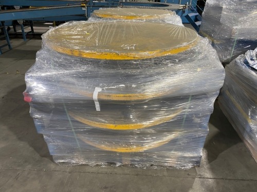 Quantity of 4 Pallet Lift Turntables