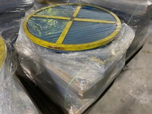 Quantity of 2 Bishamon Ezloader Pallet Lift Turntables