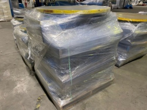 Quantity of 3 Bishamon Ezloader Pallet Lift Turntables