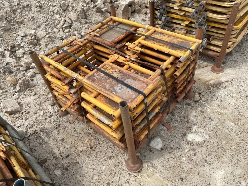 "Unreserved" - Stillage of Ladder Swing Gates, Approx 25