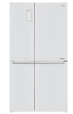 LG 687L Side by Side Fridge White GS-B680WL