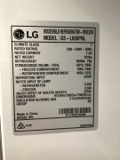 LG 668L Side by Side Fridge with Non Plumbed Ice & Water Dispenser GSL668PNL - 3