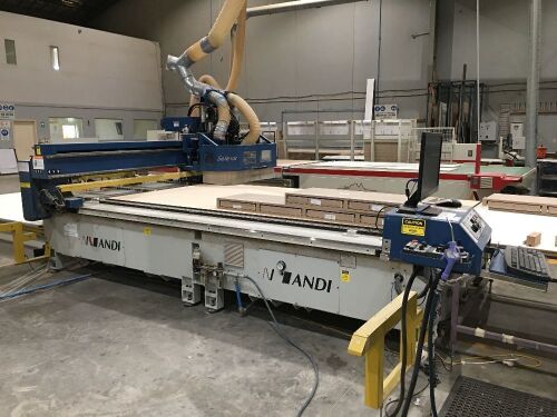 2007 Anderson CorporationModel: Selexx 3719 CNC ROUTER with Pack lift table
