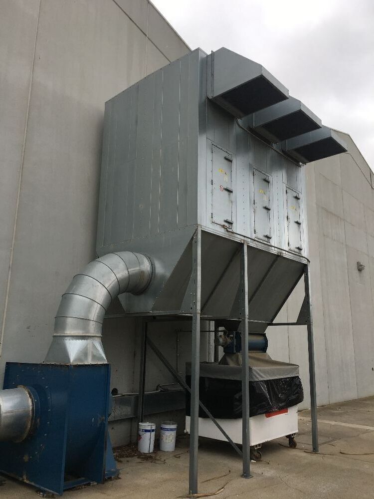 Nederman 55Kw DUST EXTRACTION HOPPER SYSTEM | Hilco Global APAC