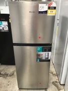 Hisense 223L Top Mount Fridge Stainless Steel HR6TFF223S - 2