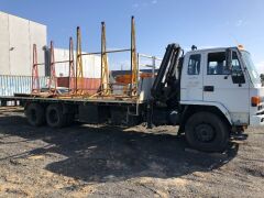 1994 Isuzu FVM 6 x 2 Crane Truck 8m Tray with A Frame - 23