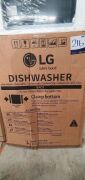 LG QuadWash Matte Black TrueSteam Dishwasher XD3A25MB - 2