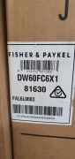 Fisher & Paykel 60cm 15 Place Setting Freestanding Dishwasher DW60FC6X1 - 3