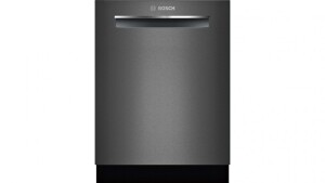 Bosch 60cm Black Stainless Steel Under Bench Dishwasher- SMP66MX03A