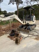 2007 Terex TC35E Excavator with Hydraulic Hammer, Ripper & 3 Buckets