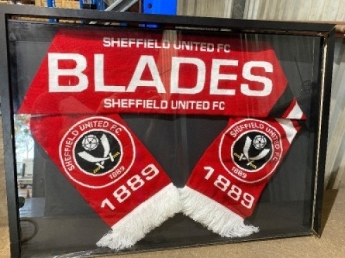 Sheffield United FC framed Scarf